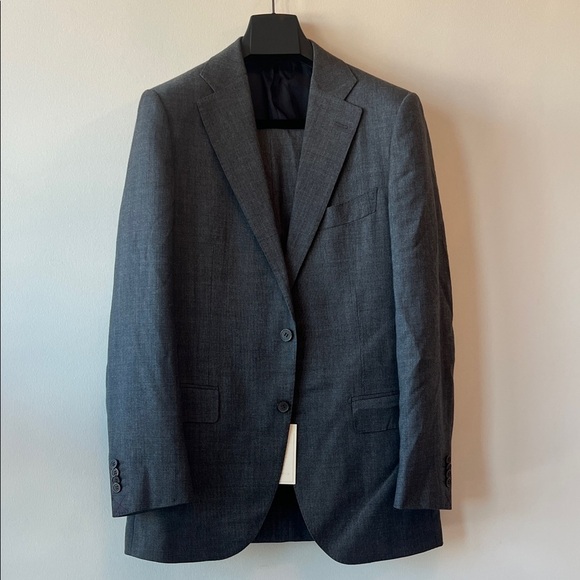 Suitsupply Charcoal Dress Suit